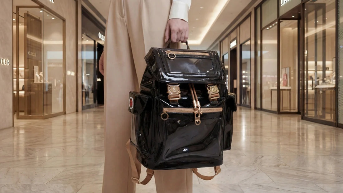  a black Ita bag styled with casual and formal outfits.