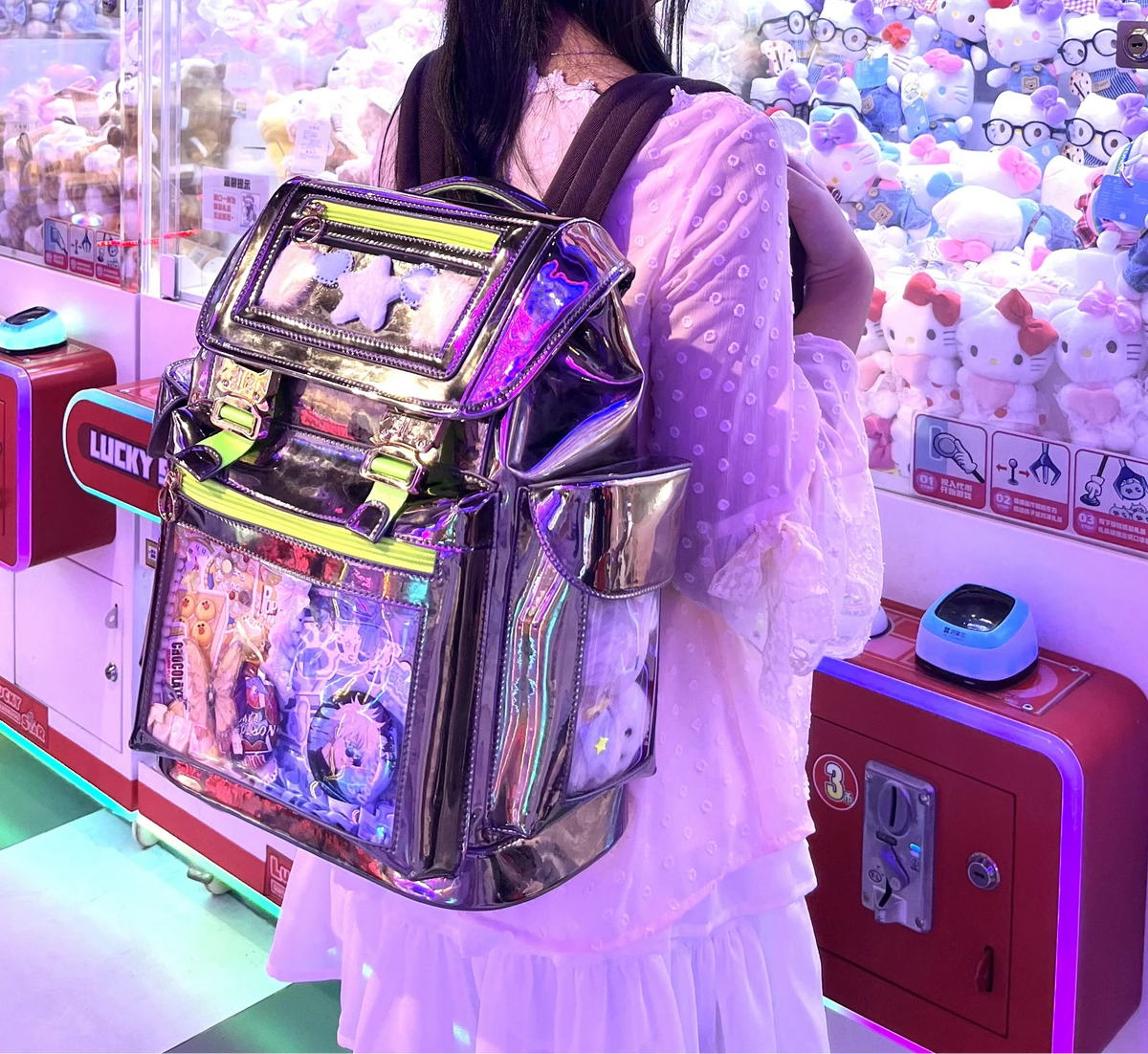 Water Resistant Anime Techwear Bag