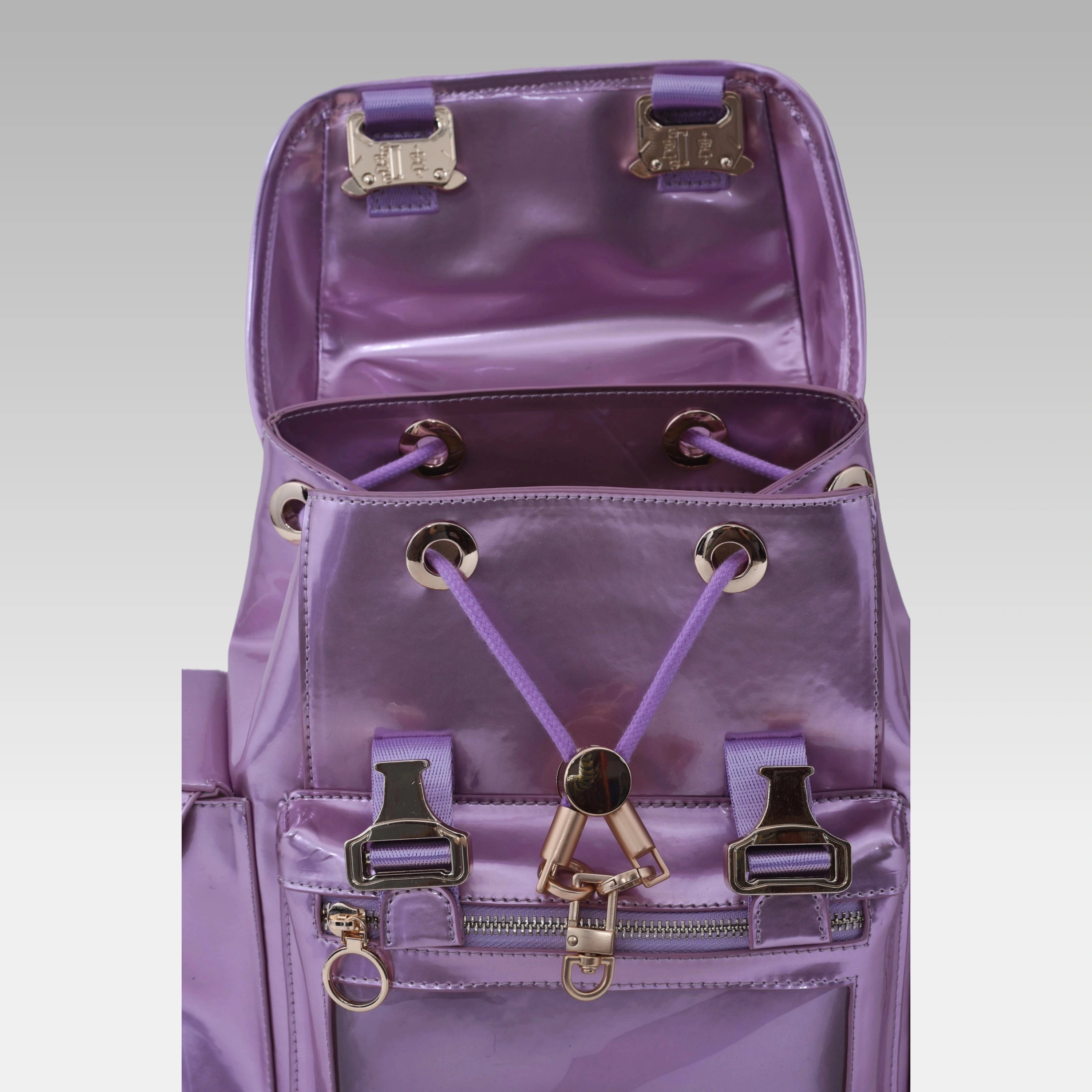 Cyberpunk Ita Backpack Frozen Berry Metallic Mini