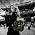 Cyberpunk Ita Backpack - Metallic Gray Mini