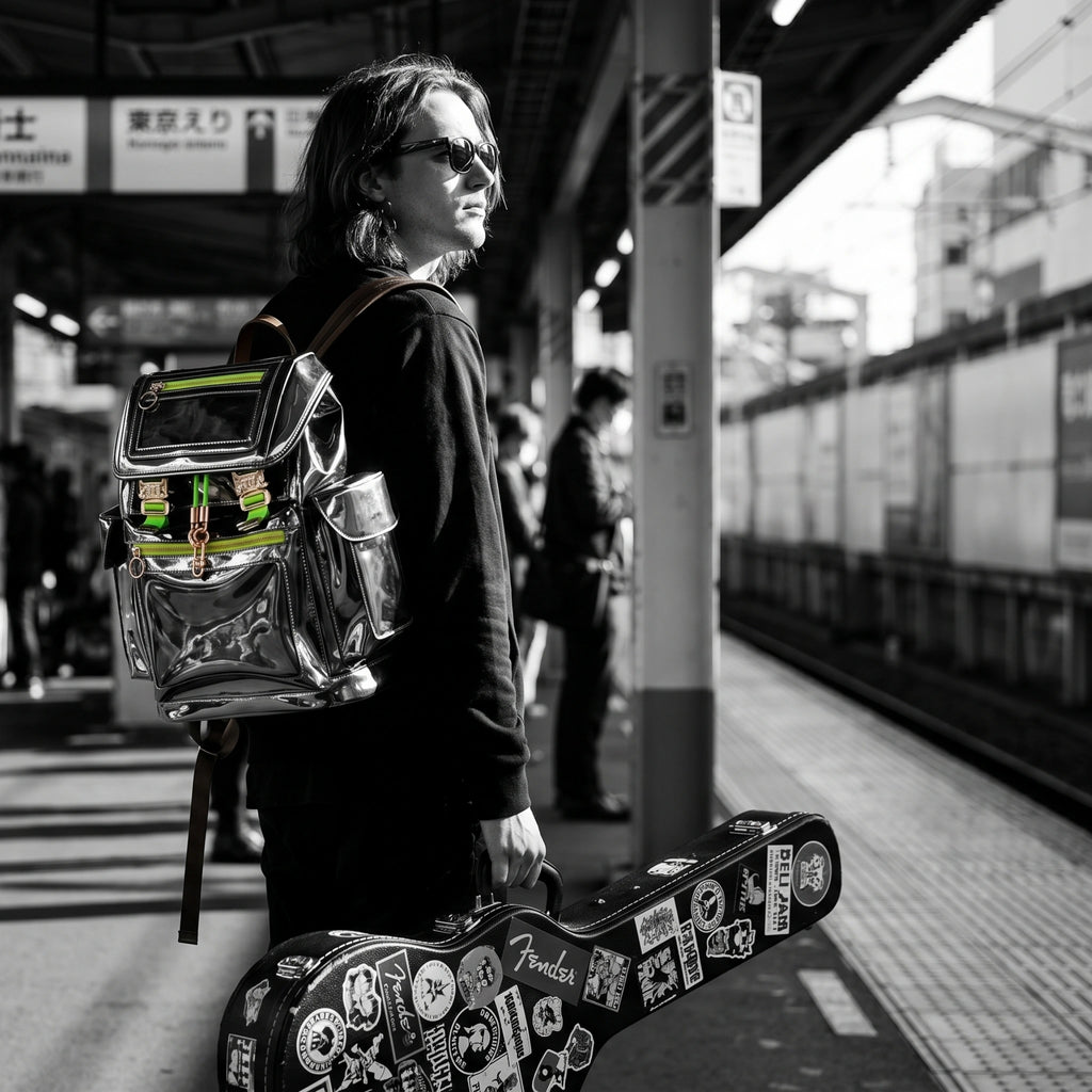Cyberpunk Ita Backpack - Metallic Gray