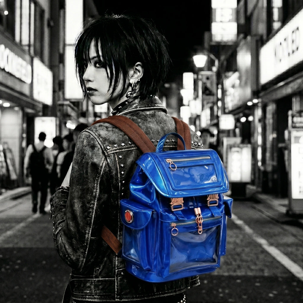 Cyberpunk Ita Backpack - Quantum Blue Mini